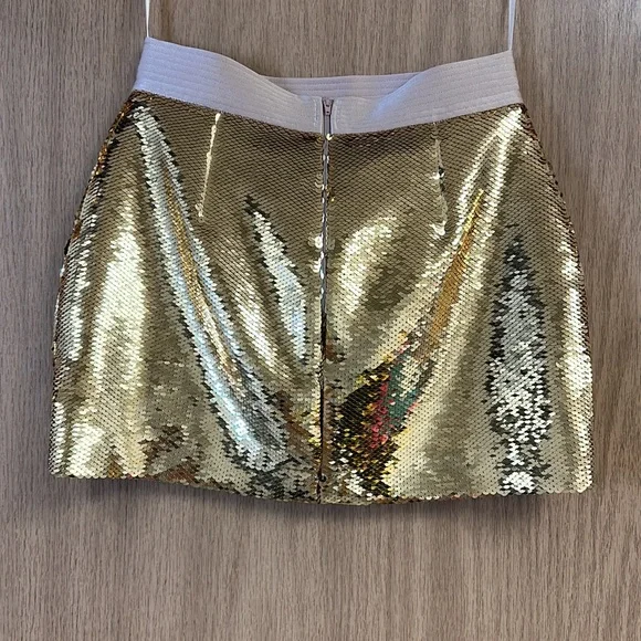 Delon sequined high-rise miniskirt - Picture 6 of 7